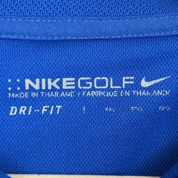 Nike Golf Blue Performance Polo Shirt XXL - Picture 2 of 6